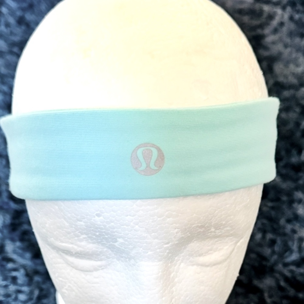 Lululemon Slipless Headband in Aquamarine